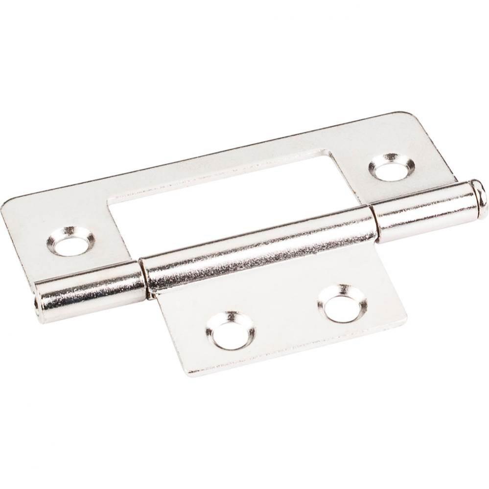 Bright Nickel 3&apos;&apos; Loose Pin Non-Mortise Hinge 4 Hole