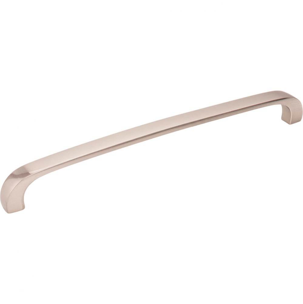 192 mm Center-to-Center Satin Nickel Square Slade Cabinet Pull