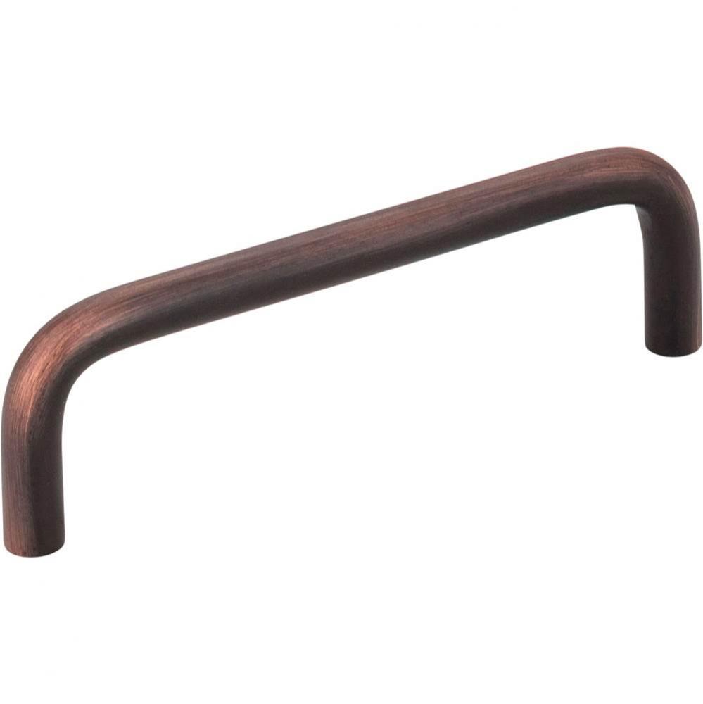 96 mm Center-to-Center Brushed Oil Rubbed Bronze Torino Cabinet Wire Pull