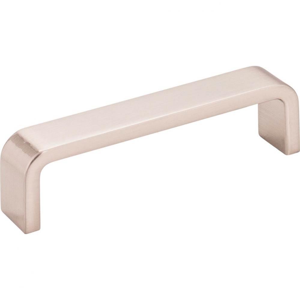 4&apos;&apos; Center-to-Center Satin Nickel Square Asher Cabinet Pull