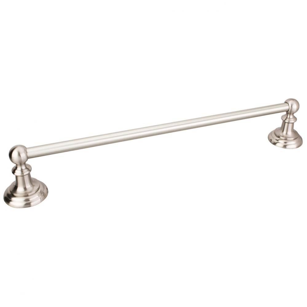 Fairview Satin Nickel 18&apos;&apos; Single Towel Bar - Retail Packaged