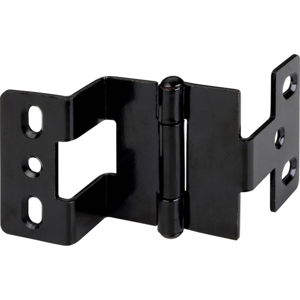 Black Powder Coat Heavy Duty 3-Knuckle 270 Degree 3/4&apos;&apos; x 3/4&apos;&apos; Hinge 19 mm x