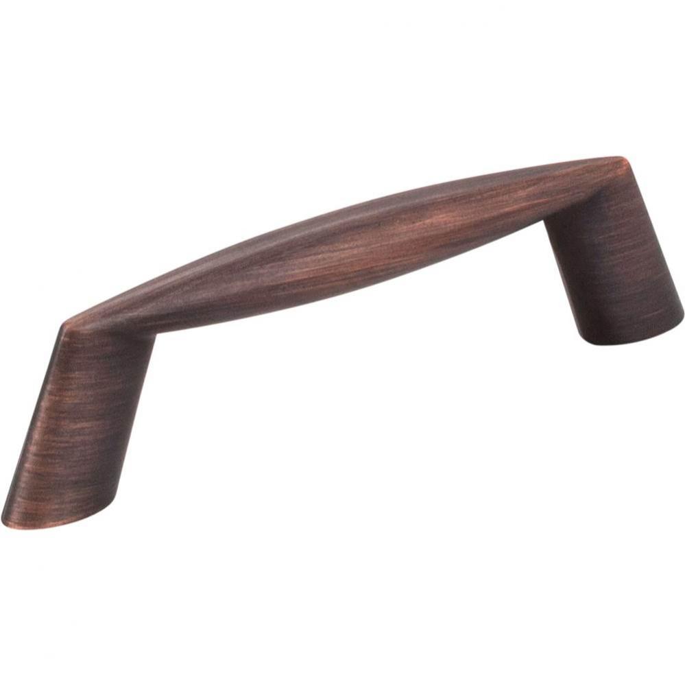 3&apos;&apos; Center-to-Center Brushed Oil Rubbed Bronze Zachary Cabinet Pull