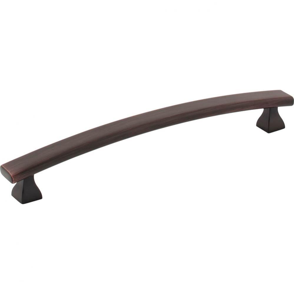 160 mm Center-to-Center Brushed Oil Rubbed Bronze Square Hadly Cabinet Pull