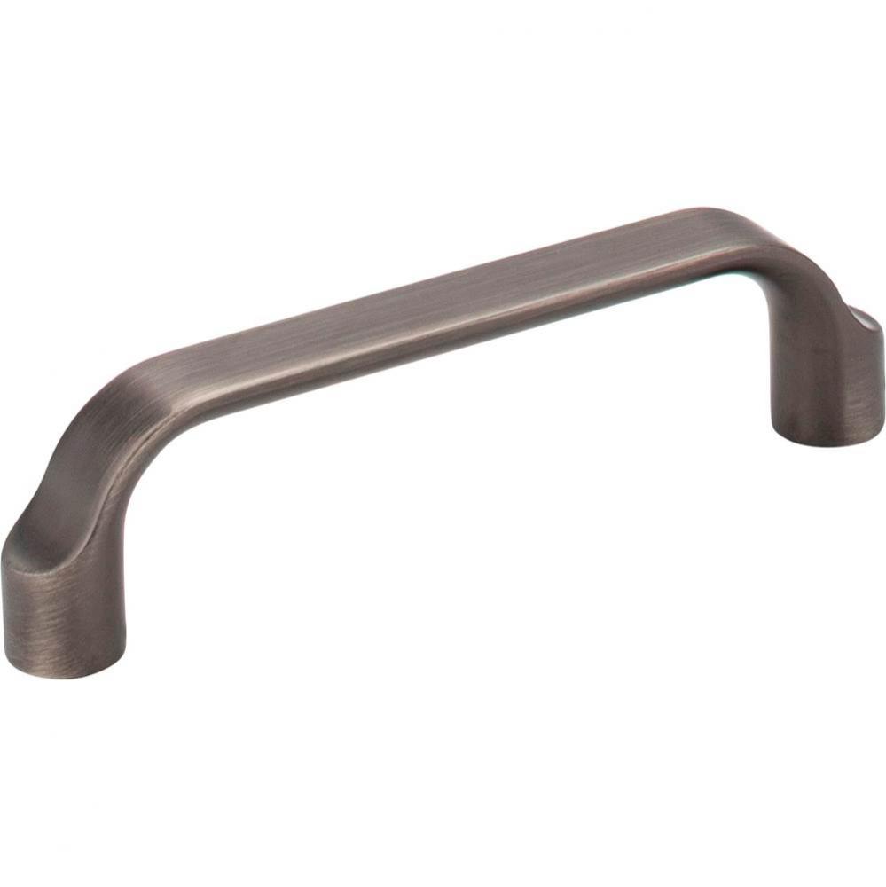 96 mm Center-to-Center Brushed Pewter Brenton Cabinet Pull