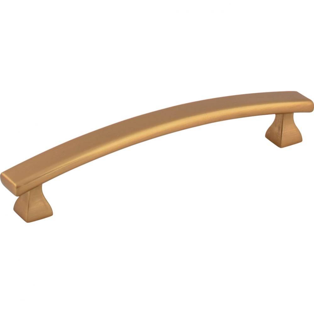 128 mm Center-to-Center Satin Bronze Square Hadly Cabinet Pull