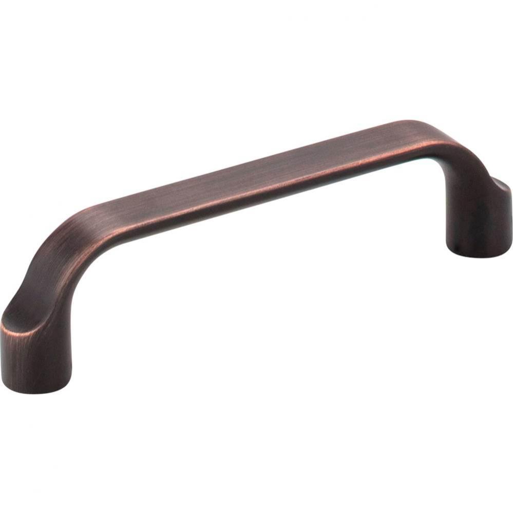 96 mm Center-to-Center Brushed Oil Rubbed Bronze Brenton Cabinet Pull