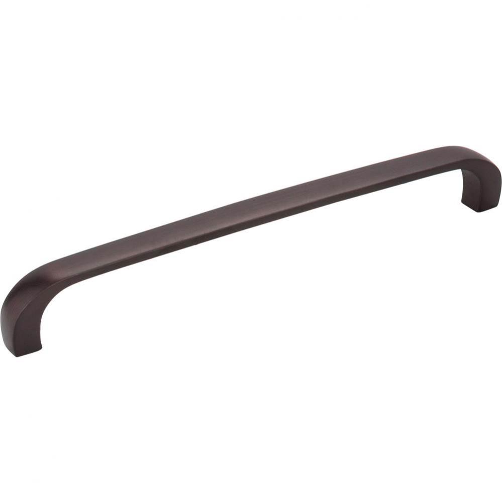 160 mm Center-to-Center Brushed Oil Rubbed Bronze Square Slade Cabinet Pull