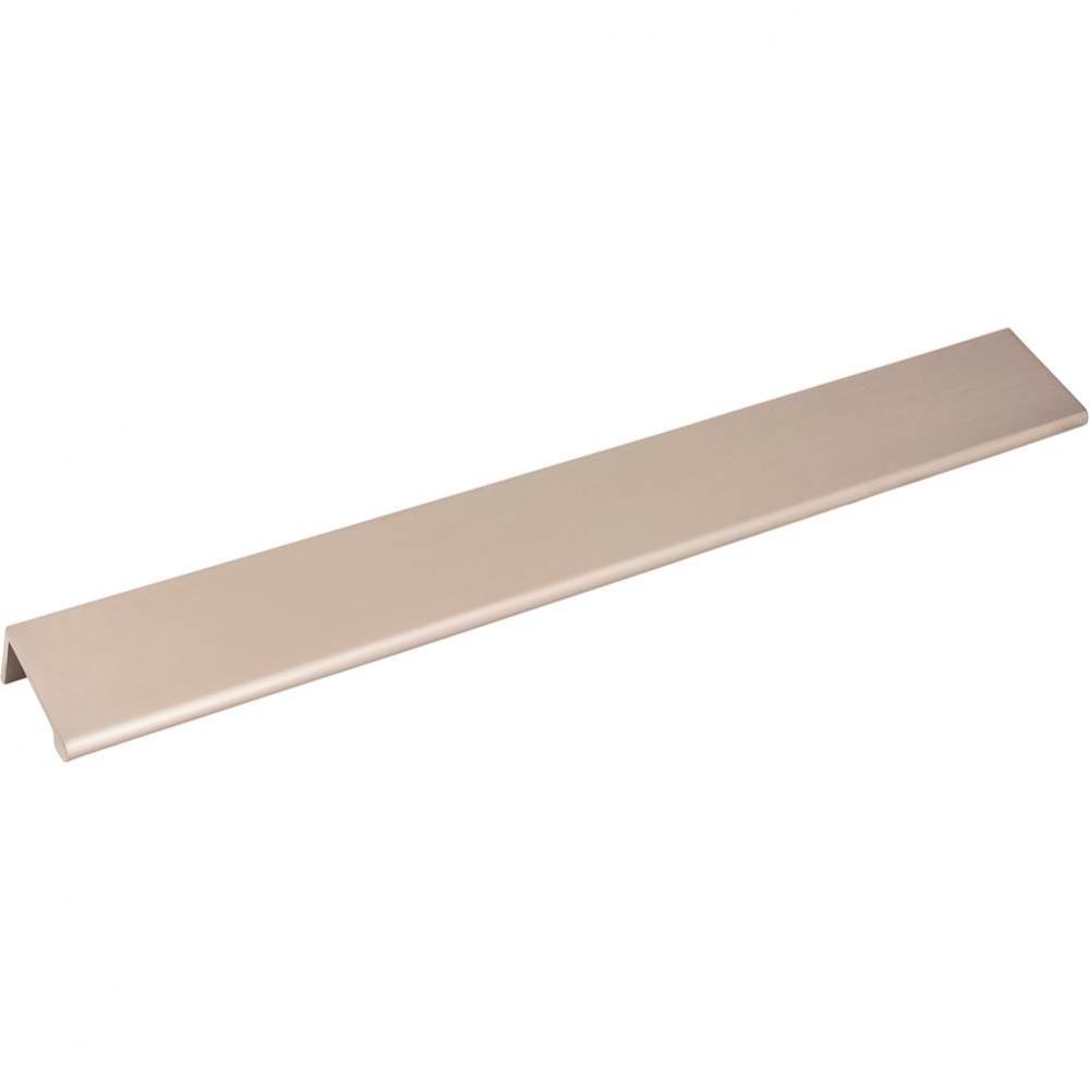 12&apos;&apos; Overall Length Satin Nickel Edgefield Cabinet Tab Pull