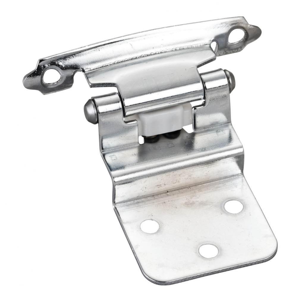 Traditional 3/8&apos;&apos; Inset Hinge with Semi-Concealed Frame Wing - Polished Chrome