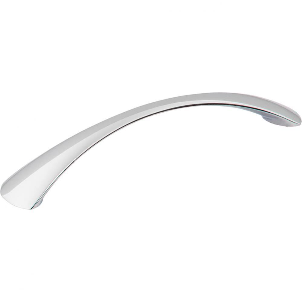 128 mm Center-to-Center Polished Chrome Arched Belfast Cabinet Pull