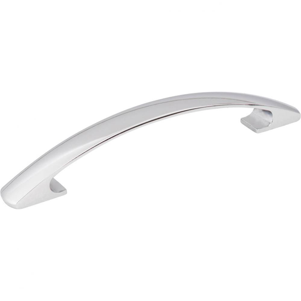 128 mm Center-to-Center Polished Chrome Arched Strickland Cabinet Pull