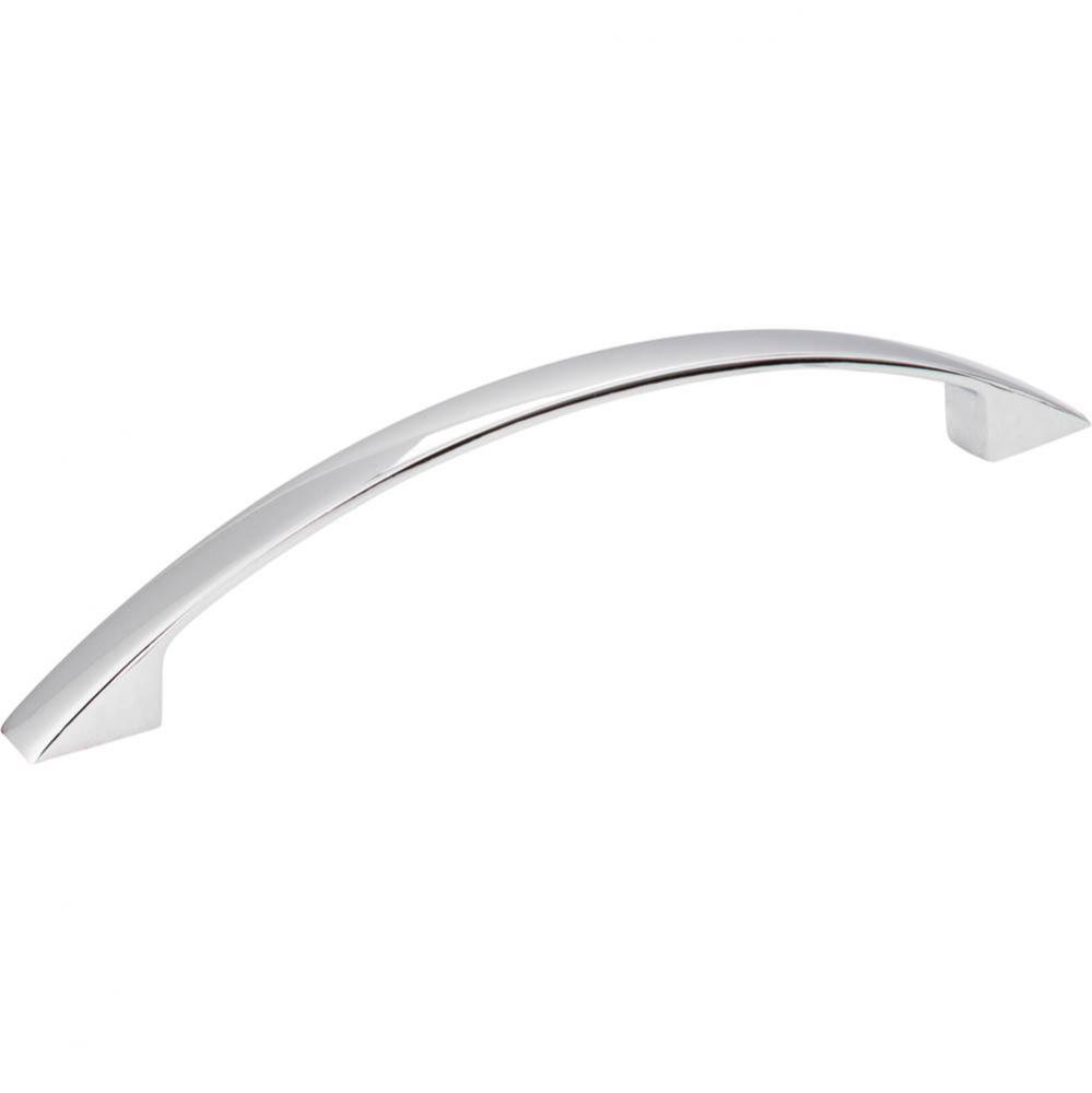 128 mm Center-to-Center Polished Chrome Arched Somerset Cabinet Pull