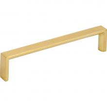 Hardware Resources 727-128BG - 128 mm Center-to-Center Brushed Gold Walker 2 Cabinet Pull