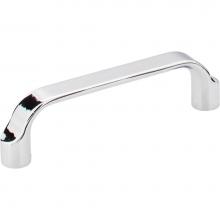 Hardware Resources 239-96PC - 96 mm Center-to-Center Polished Chrome Brenton Cabinet Pull