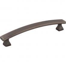 Hardware Resources 449-128BNBDL - 128 mm Center-to-Center Brushed Pewter Square Hadly Cabinet Pull