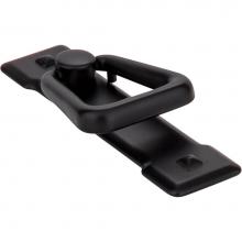 Hardware Resources R1012MB - 2-1/4'' Center-to-Center Matte Black Rectangle Verona Cabinet Drop Pull