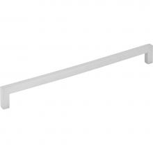 Hardware Resources 625-224MS - 224 mm Center-to-Center Matte Silver Square Stanton Cabinet Bar Pull