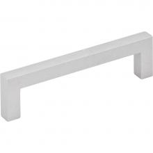 Hardware Resources 625-96MS - 96 mm Center-to-Center Matte Silver Square Stanton Cabinet Bar Pull