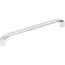 Hardware Resources 984-160PC - 160 mm Center-to-Center Polished Chrome Square Slade Cabinet Pull