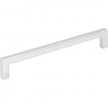 Hardware Resources 625-160PC - 160 mm Center-to-Center Polished Chrome Square Stanton Cabinet Bar Pull