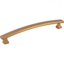 Hardware Resources 449-160SBZ - 160 mm Center-to-Center Satin Bronze Square Hadly Cabinet Pull