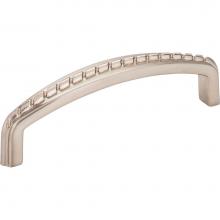 Hardware Resources Z118-96SN - 96 mm Center-to-Center Satin Nickel Rope Detailed Cypress Cabinet Pull