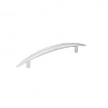 Hardware Resources 409223 - 128 mm Center-to-Center Matte Silver Arched Verona Cabinet Pull