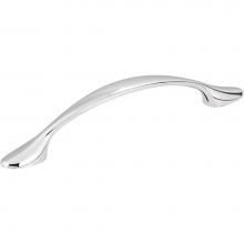 Hardware Resources 80814-PC - 96 mm Center-to-Center Polished Chrome Arched Somerset Cabinet Pull