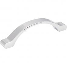 Hardware Resources 511-96PC - 96 mm Center-to-Center Polished Chrome Arched Seaver Cabinet Pull