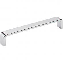 Hardware Resources 193-160PC - 160 mm Center-to-Center Polished Chrome Square Asher Cabinet Pull