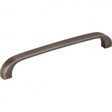 Hardware Resources 984-128BNBDL - 128 mm Center-to-Center Brushed Pewter Square Slade Cabinet Pull