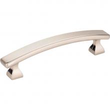 Hardware Resources 449-96SN - 96 mm Center-to-Center Satin Nickel Square Hadly Cabinet Pull