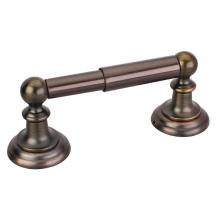 Hardware Resources BHE5-01DBAC - Fairview Brushed Oil Rubbed Bronze Spring-Loaded Paper Holder - Contractor Packed