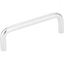 Hardware Resources S271-3.5PC - 3-1/2'' Center-to-Center Polished Chrome Torino Cabinet Wire Pull