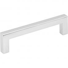 Hardware Resources 625-96PC - 96 mm Center-to-Center Polished Chrome Square Stanton Cabinet Bar Pull