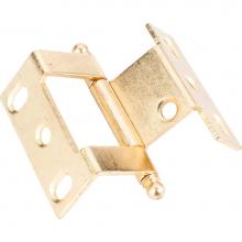 Hardware Resources 9915PB - Offset Bi-fold Furniture Hinge Polished Brass