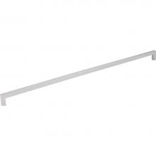 Hardware Resources 625-448MS - 448 mm Center-to-Center Matte Silver Square Stanton Cabinet Bar Pull