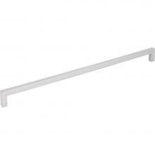 Hardware Resources 625-320MS - 320 mm Center-to-Center Matte Silver Square Stanton Cabinet Bar Pull