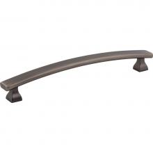 Hardware Resources 449-160BNBDL - 160 mm Center-to-Center Brushed Pewter Square Hadly Cabinet Pull
