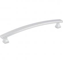Hardware Resources 449-160PC - 160 mm Center-to-Center Polished Chrome Square Hadly Cabinet Pull