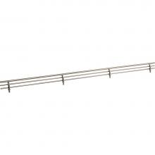 Hardware Resources SF29-SN - 29'' Wide Satin Nickel Wire Shoe Fence for Shelving