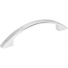 Hardware Resources 8004-PC - 96 mm Center-to-Center Polished Chrome Arched Somerset Cabinet Pull
