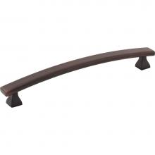 Hardware Resources 449-160DBAC - 160 mm Center-to-Center Brushed Oil Rubbed Bronze Square Hadly Cabinet Pull