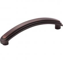 Hardware Resources 331-96DBAC - 96 mm Center-to-Center Brushed Oil Rubbed Bronze Arched Calloway Cabinet Pull