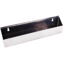 Hardware Resources TOSS11-REPL - 11'' Stainless Steel Tip-Out Tray for Sink Front