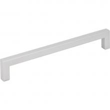 Hardware Resources 625-160MS - 160 mm Center-to-Center Matte Silver Square Stanton Cabinet Bar Pull