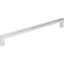Hardware Resources 625-192PC - 192 mm Center-to-Center Polished Chrome Square Stanton Cabinet Bar Pull