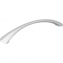 Hardware Resources 976-128PC - 128 mm Center-to-Center Polished Chrome Arched Belfast Cabinet Pull