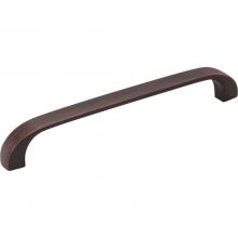 Hardware Resources 984-128DBAC - 128 mm Center-to-Center Brushed Oil Rubbed Bronze Square Slade Cabinet Pull